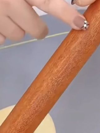 高档实木擀面杖家用特大号加粗乌檀木擀面棍擀饺子皮神器厨房好物#擀面杖