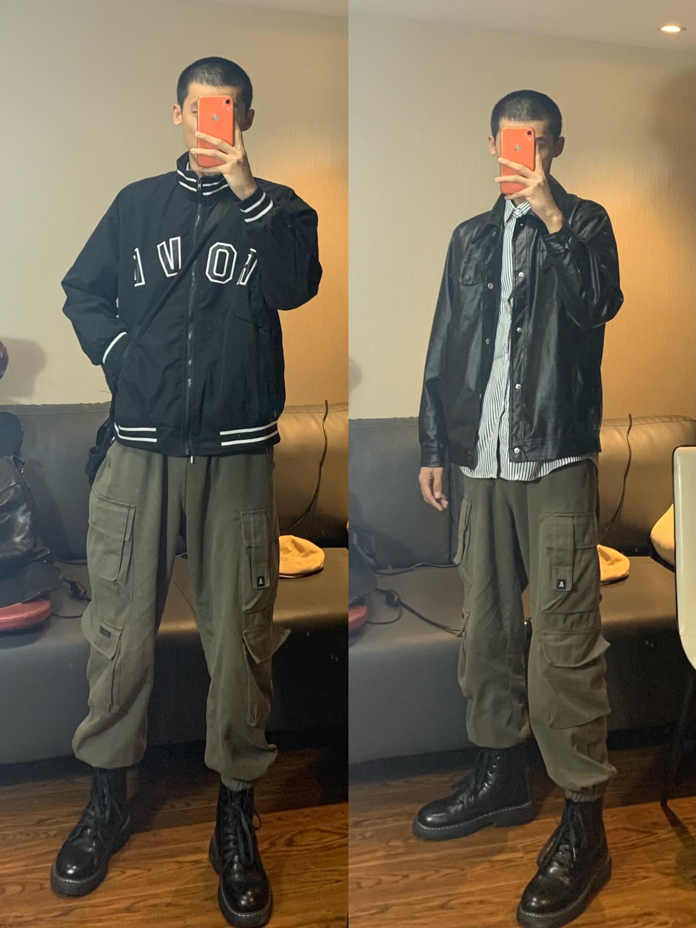 快让男朋友抄作业|会穿搭的男生真的很加分。工装裤太帅了#男生穿搭 #ootd穿搭 #寸头 #兵哥哥 #工装裤