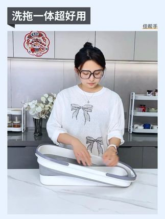 这个拖把真的是搞定了我家全屋卫生啊#拖把 #免手洗拖把