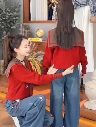 #女童套装 #女童穿搭 #女童春秋穿搭 #家有女儿这样穿搭