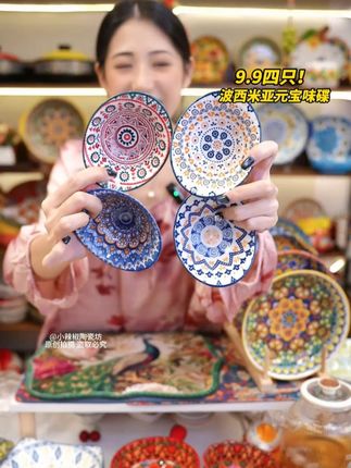 #陶瓷餐具 #陶瓷工艺 #陶瓷餐具釉下彩 #网红餐具 #家居好物 xj