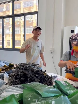 霞浦源头工厂,无泥无沙不包盐,煲汤肉熟海带软糯!