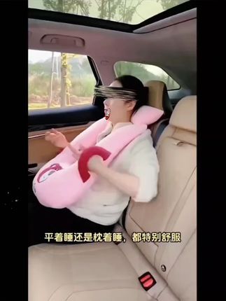 Disney 迪士尼车载抱枕!儿童睡觉靠背垫 汽车头枕颈枕车内用品 #车载抱枕 #儿童车载 #迪士尼周边