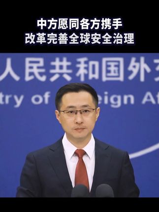 中方愿同各方携手改革完善全球安全治理