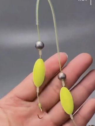 【7.9元四对超值装】反底串钩才是流氓钓法,不要调漂不用打窝通钓全水层大鱼 #反底钓法  #欧鲤钓  #反底钓组  #钓大鱼