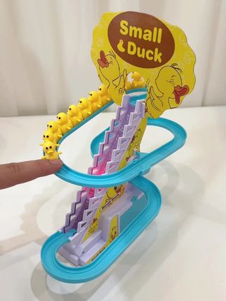 【升级16首歌】小鸭子爬楼梯轨道玩具婴儿抬头练习儿童益智早教玩具#婴儿玩具 #益智早教 #小鸭子玩具 #抬头练习 #儿童玩具