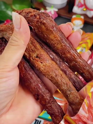 乡下香手撕烤脖氮气锁鲜美味鸡脖非鸭脖开袋即食风干#乡下香 #烤脖 #即食 #好物推荐🔥 #风干