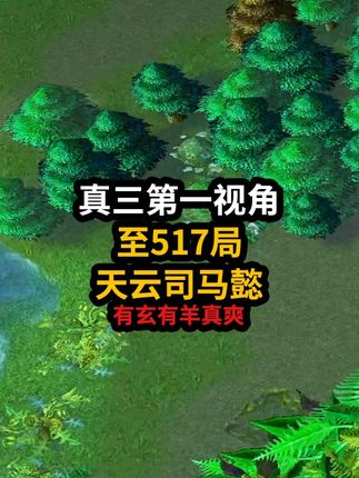 真三天梯趣闻:关羽不站中路?天云的司马懿笑了! #天光云影解说 #真三 #真三直播 #真三天梯趣闻 #魔兽争霸3