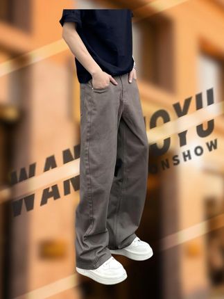 夏季新款百搭宽松直筒牛仔裤 #直筒裤 #夏季新款 #男生穿搭