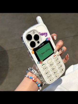 欧克里里大哥大手机壳,苹果适用 欧克里里手机壳 哇,这个欧克里里电话机大哥大造型的手机壳太有个性啦。它适用于苹果15、16promax,还有iphone14、13、12呢。女生用这个手机壳,走在街上回头率肯定超高。它不仅外观独特,还能很好地保护手机,让咱们的手机与众不同。#欧克里里手机壳 #大哥大手机壳 #苹果手机壳 #个性手机壳 #创意手机壳
