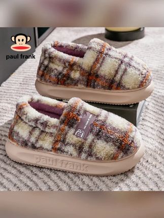 大嘴猴棉鞋【慵懒】包跟轻奢加绒加厚保暖高级柔软情侣防滑厚底棉鞋#大嘴猴棉鞋 #情侣棉鞋 #加绒加厚 #防滑厚底 #保暖棉鞋