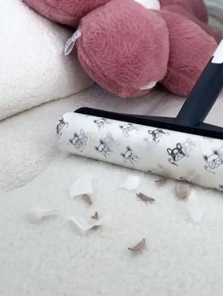 超实用长杆粘毛器,可伸缩还能当卫生间置物架! #可伸缩粘毛器 #吸盘式置物架 #长柄可伸缩 #可替换粘毛器 #卫生间好物