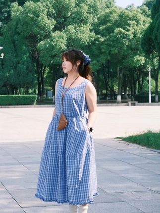 夏天的气息,藏在浪漫的衣服里 #夏季新款 #显瘦穿搭 #甜系女孩 #大码女装 #微胖女生