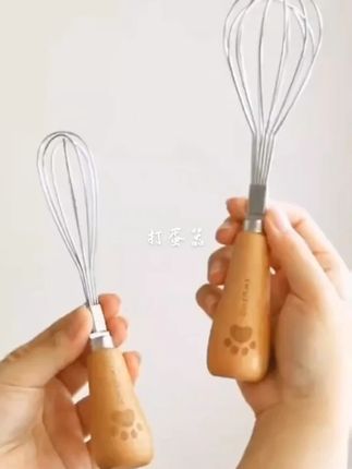 树可设计可立手动打蛋器打发奶油搅拌棒迷你家用手持打发器dr