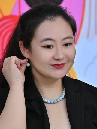 海纹石耳钩 #沐泽 #海纹石 #好物分享 @蔡磊