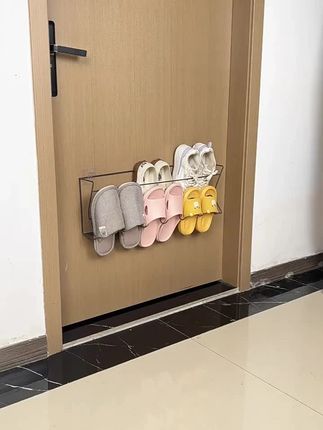优勤免打孔门后鞋架,宿舍收纳好选择 #鞋子收纳神器 #浴室置物 #优勤鞋架 #鞋子神器 #免打孔神器