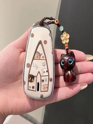 二喵长安cs75plus钥匙套cs55逸动uinv扣univ车cs35壳unit逸达锐程#长安汽车钥匙套 #长安cs75plus #长安逸动 #长安cs35