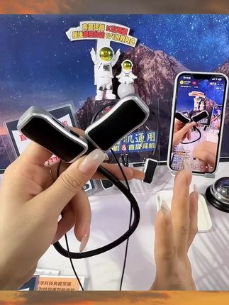 无线蓝牙挂脖入耳式K歌耳返直播带麦克风游戏通用 #无线蓝牙耳机 #挂脖式耳机 #入耳式耳机 #耳返 #麦克风