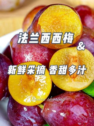 【顺丰快递】新疆喀什伽师县法兰西西梅 新鲜采摘 香甜多汁 #新鲜应季水果 #水果 #西梅 #法兰西西梅 #新疆西梅