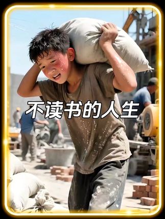 家长一定要让孩子知道,读书不是唯一的出路,却是对普通人却是最公平,最好走的路。现在不吃读书的苦,将来就要吃生活的苦!#读者 #为自己读书 #家长必读 #孩子成长