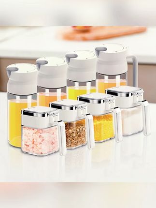 优勤玻璃油壶厨房家用油瓶大容量装油容器油壸酱油调料防漏油罐壶#玻璃油壶 #厨房用品 #优勤 #防漏油壶 #调料容器