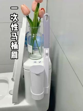 一次性马桶刷可替换刷头无死角去污挂式可抛替换头洗厕所马桶刷子#一次性马桶刷 #可替换刷头 #厕所清洁 #马桶刷子 #家居清洁