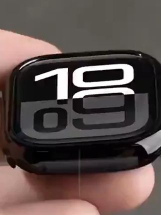 适用iWatchS10保护壳S9苹果手表S8AppleWatch表壳保护套亮面半包#保护壳 #保护套 #手表保护壳 #苹果手表保护壳 #保护壳推荐