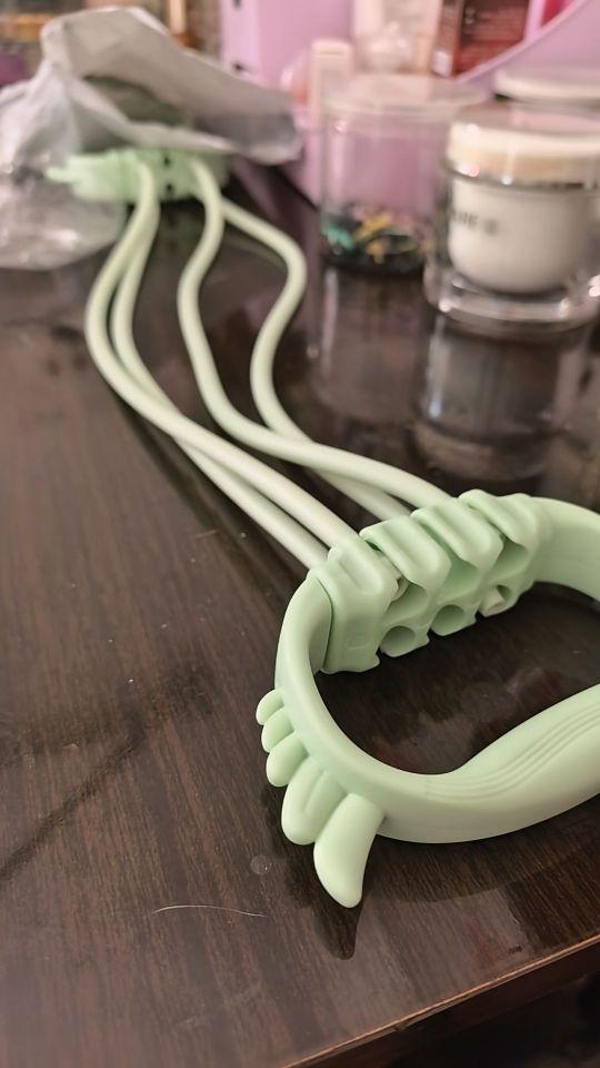 【天使之翼】六档力度可调节拉力器开肩美背家用瑜伽拉伸练背弹力绳