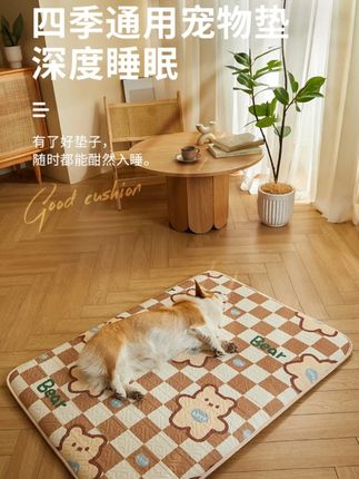 #四季通用狗垫子 #宠物垫子 #狗狗睡觉垫子 #宠物 #狗笼子垫子防撕咬