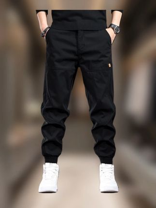 #男裤 #休闲裤穿搭 #哈伦裤 #束脚裤 #工装裤