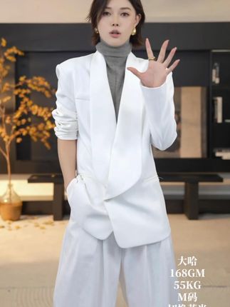 DENGDAHA 法式优雅高质感百搭西装外套SHBZW652040