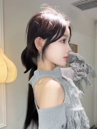 换个发型?那还不是手拿把掐! #这也太好看了 #发箍假发 #换个发型换个人
