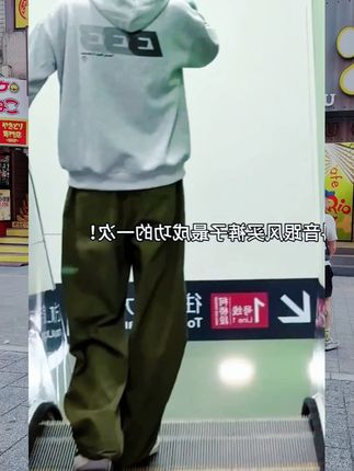No talking“重磅纯棉”军绿色工装直筒裤男款美式长裤男生弯刀裤子#ootd #工装裤 #男裤 #军绿色