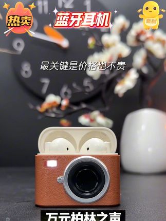 2025新款复古入耳式真无线蓝牙耳机高音质长续航降噪#蓝牙耳机#数码科技#蓝牙耳机推荐#入耳式耳机#黄子韬