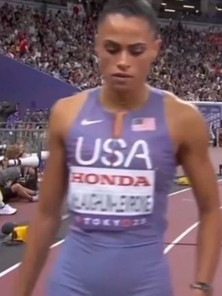 短跨女皇麦克劳林400米跑疯了 竟然狂轰48秒29 #田径 #400米 #短跑