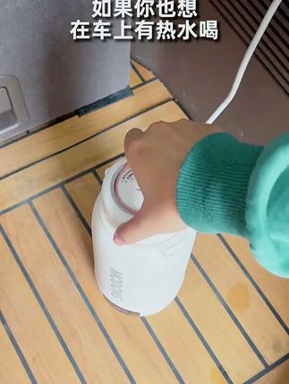 MODONG摩动车载烧水杯电热水壶家用简约大容量学生旅行小型料理机