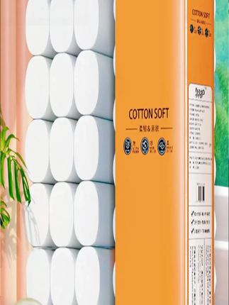 方便实用羽护5斤24卷卫生卷纸,干湿两用厕纸.五层加厚的,实心卷纸家用亲肤#生活用纸 #卫生卷纸 #日常生活用品