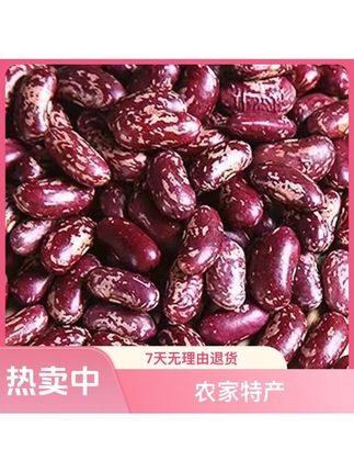 云南紫花芸豆酸菜新豆豆米农家云豆特产豆子饭豆粥专用豆#煲汤 #优质农产品 #煮粥 #紫花芸豆 #五谷杂粮