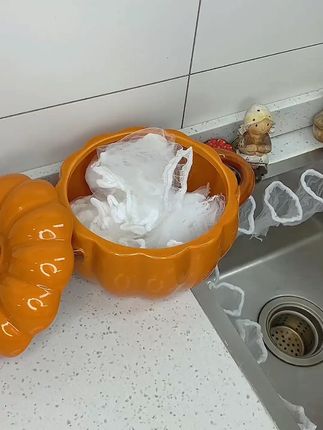 一次性水槽过滤网,孔密网细轻松阻挡各种细小的杂物,方便使用#水槽过滤网 #过滤网 #厨房好物
