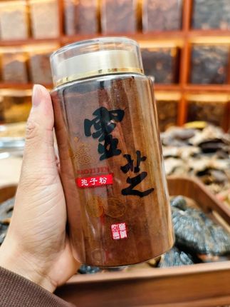 长白山产地孢子粉#滋补佳品 #灵芝孢子粉 #优质农产品