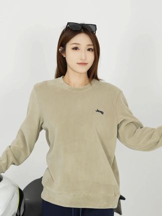 这风,对我动手动脚的,像极了爱情里不讲道理的样子 #加绒加厚 #男女同款 #圆领卫衣 #卫衣