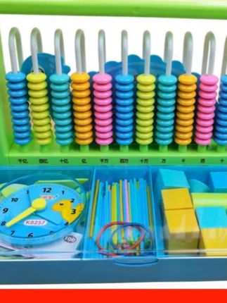 #学具盒 学具盒计数器一年级二年级上下册数学教具小学生儿童算数计算架#学具盒推荐 #计算架 #计数器 #数学教具