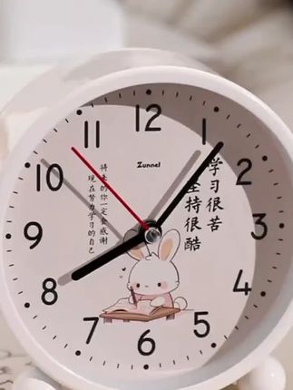 闹钟12-18岁学生专用2025新款儿童初中高中生宿舍闹铃摆台时钟表#学生闹钟 #宿舍好物 #新款闹钟 #儿童时钟 #闹铃摆台