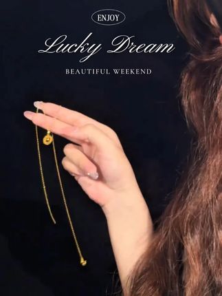 闺蜜送的黄金项链就是好看!!!