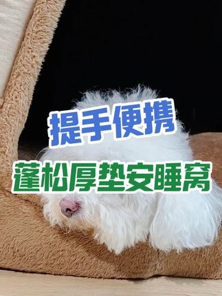 天渐渐冷了,毛孩子也有温暖小窝了!一窝两用,真的爱了~ #猫窝狗窝 #宠物保暖窝 #宠物窝四季通用 #好物推荐🔥 #厂家直发品质保证