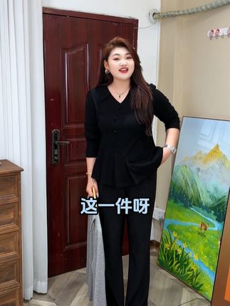 我不再会去为谁装扮成玫瑰 而我要做自己的向日葵#大码女装#遮肉显瘦#穿出高级感