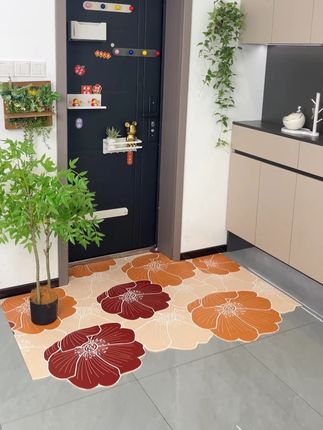 精致的地垫不仅是实用的家居用品,打造独一无二的入户空间,让家更有温度。#入户地垫#家居好物分享#小苏家地垫