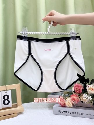 这款7A类棉抑菌内裤,颜值与舒适并存,私处真的很安心 #贴身衣物 #秋季新款 ##面料舒适透气 #高开叉 #加长裆