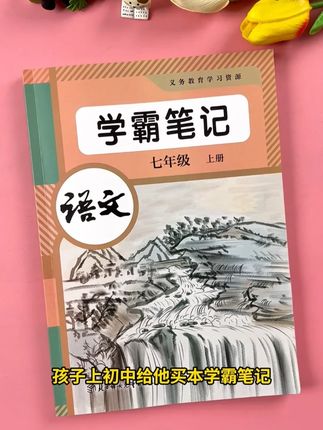 孩子上初中就给他准备这本和新课本同步的学霸笔记 #学习资料分享 #学霸笔记 #家长必读 #暑假衔接 #预习课本