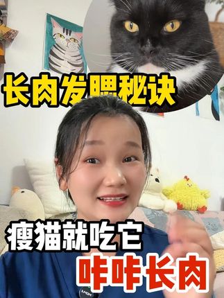 猫咪长肉发腮的秘诀丨瘦猫吃它咔咔长肉 #猫粮 #长肉发腮猫粮 #猫粮推荐 #依宝 #依宝猫粮